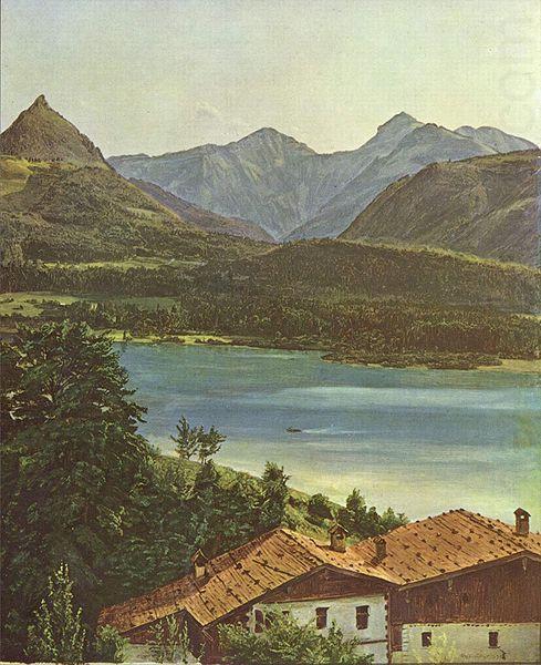 Ferdinand Georg Waldmuller Wolfgangsee china oil painting image